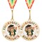 Kindergarten Graduation Medal for Kids Preschool Pre-k Graduation Award Medals with Neck Ribbon for School Student Graduation Party Gifts Favors(Metal, 2 Inch)